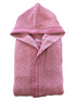 ACCAPPATOIO UNISEX MORBIDA SPUGNA CON CAPPUCCIO - BRICKS